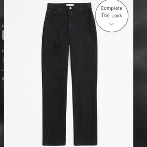 Abercrombie 90s Straight Ultra High Rise Jeans